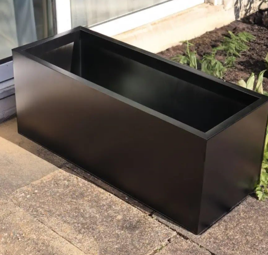 Galvanised Aluzinc Planter – Rust & Frost Resistant Outdoor Indoor Plant Pot