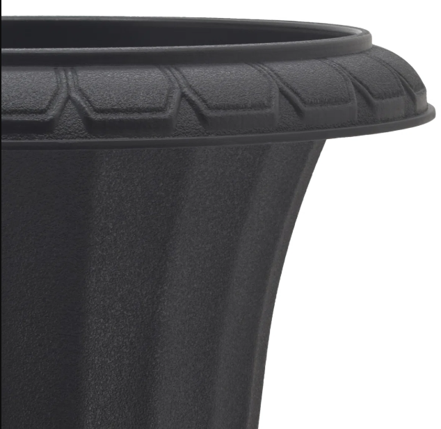 Classic Plastic Planters for Garden, Patio, Entryway & Indoor Décor