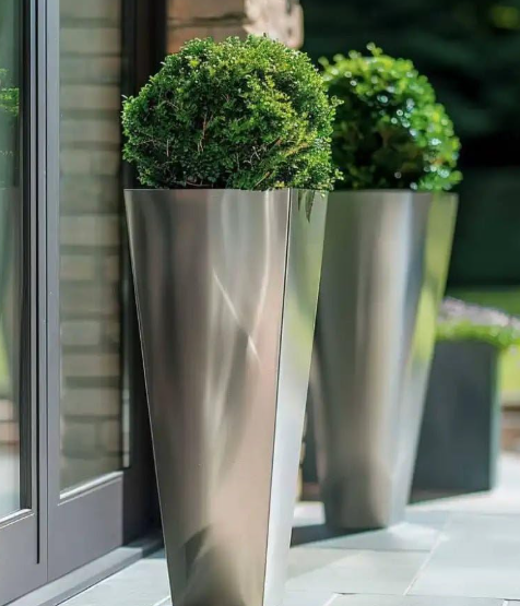Aluzinc Planter – Rust & Frost Resistant Plant Pot with Drainage Hole